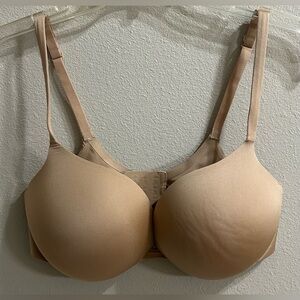 Skims Ultimate Teardrop Push Up Bra Size 36D Nude Everyday Wear Plunge
